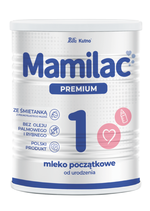 Mamilac Premium 1 mleko początkowe od urodzenia. Polski produkt.