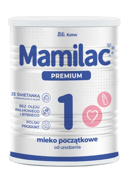 Mamilac Premium 1 mleko początkowe od urodzenia. Polski produkt.