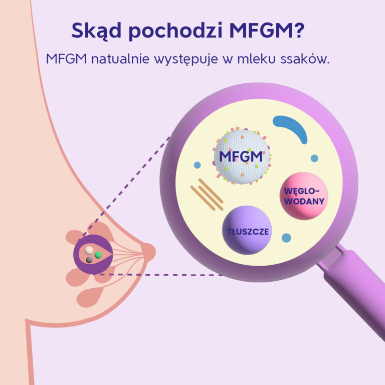 MFGM – tłuszcz mleczny w mleku modyfikowanym Mamilac