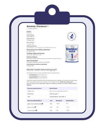 Mamilac 1 jakośc i wyniki badań