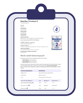 Mamilac 2 jakośc i wyniki badań