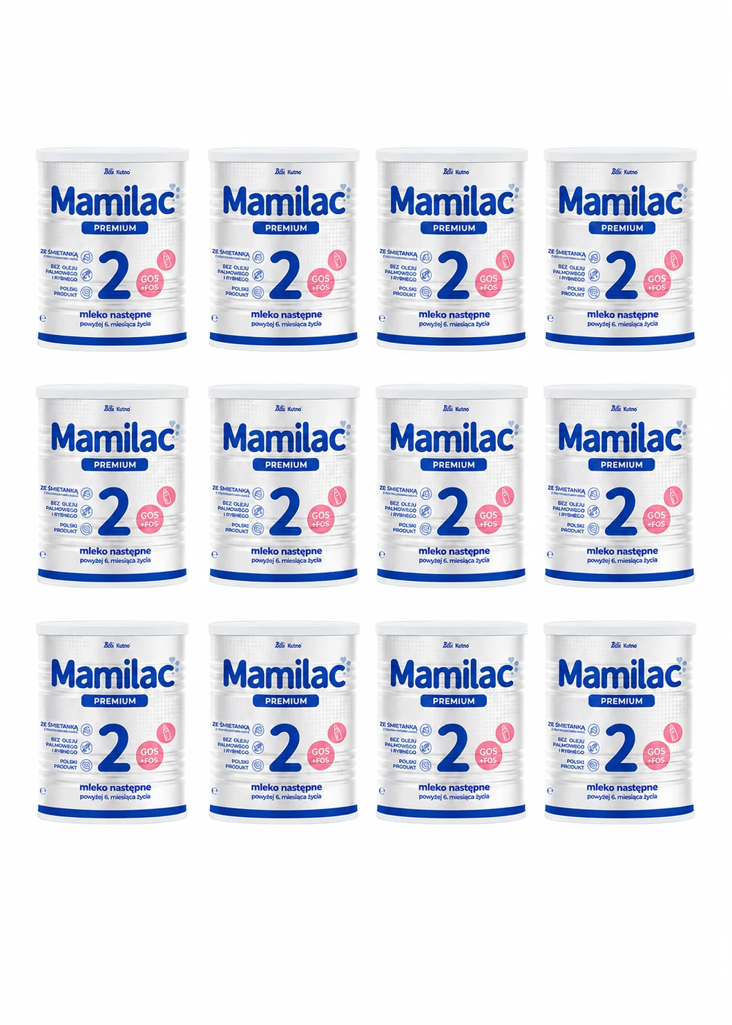 Mamilac Premium 2 (zestaw 12x400g)